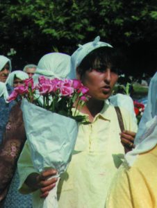 Perihan Çolak’ın tutsak yakınlarıyla birlikte çeşitli eylem resimleri