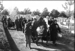 Nilüfer Atav’ın cenaze töreni Ankara Karşıyaka Mezarlığı