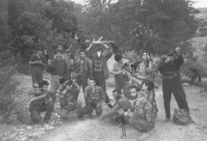 Eyüp Güllenin de içinde olduğu Dersimde bir gerilla birliği