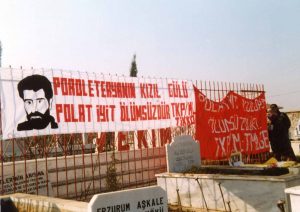 Polat Iyit’in cenaze töreni -Sarıgazi mezarlığı