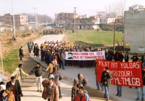 Polat Iyit’in cenaze töreni -Sarıgazi mezarlığı