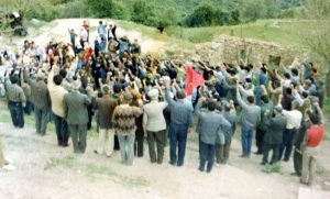 Yıldız Çiçek’in cenaze töreni